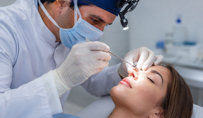 Evaluación clínica de cirugía plástica facial