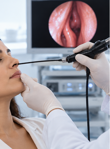 Endoscopía nasal en consultorio