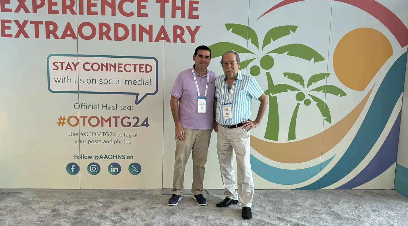 Participación en la reunión otológica #OTOMTG24